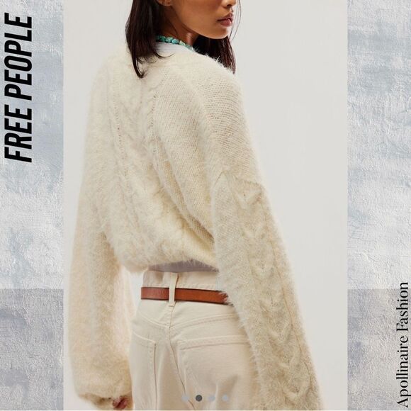 FREE PEOPLE WILLOW CARDI IN YOFU COMBO LARGE NEW - Picture 3 of 10